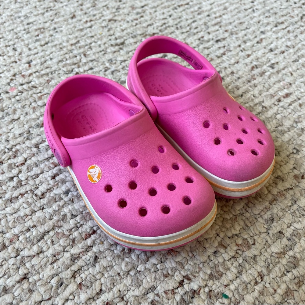 SOLD Pink Crocs - Picture 2 of 6